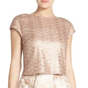 Eliza Eliza J Sequin Top